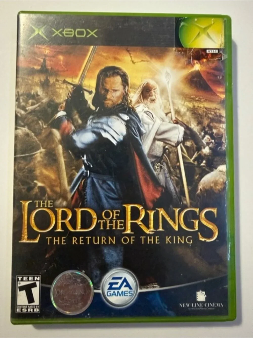 Xbox The Lord of the Rings: The Return of the King (Original Xbox) CIB Tested